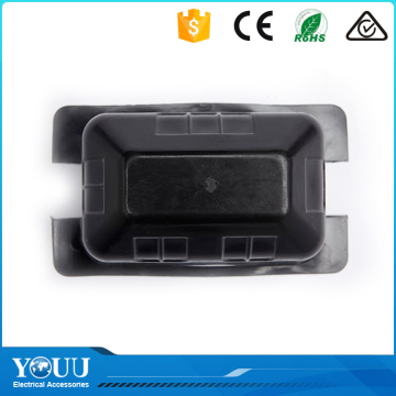 YOUU Trade Assurance Double Insulating Shrouds Plastic Black Mounting Block Wall Switch Accessories