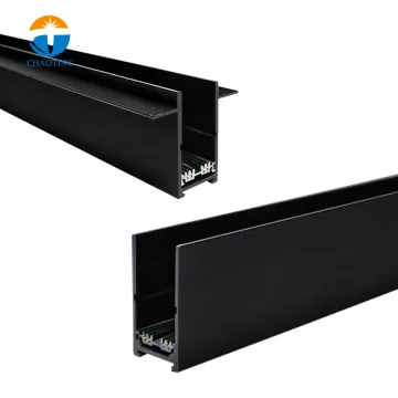 Modern Design 220V LED Magnetic Track Lighting Rail Systems