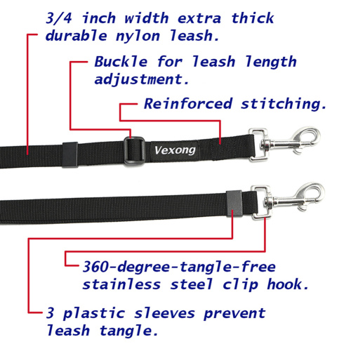 Pet Leash Dual Hooks