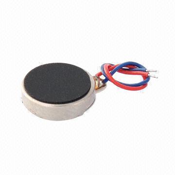 Vibration Motor in Coin Type with 3.0V DC Voltage, 8mm Diameter and 2.7mm Thickness