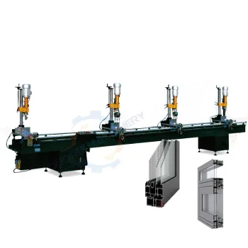 Best Selling High Efficiency Multi Head Combination Drilling Machine for Aluminum Window and Door Profiles
