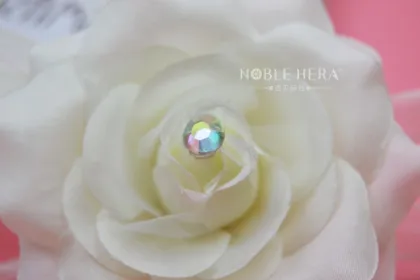 flower hair clip in hair extensions for african american