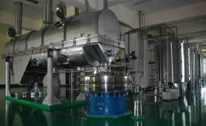 Vibrating fluidizing Bed Dryer of Soybean Meal