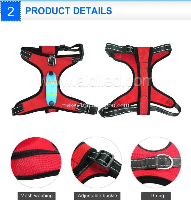 Mesh Webbing Dog Harness