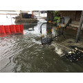 Barrera de bloque de inundación de seguridad en la carretera de tráfico