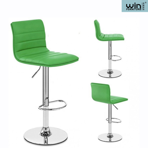 Newest Design PU Leather Footrest Bar Chair