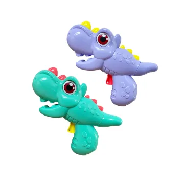 Electric Toy Dinosaur Gun Shooting Games with Picture Projector for Kids