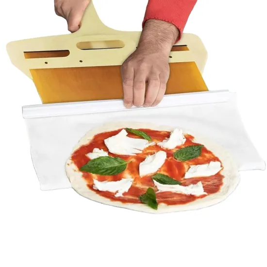 Hotseller Wooden Pizza Sliding Spatula and Peel with Handle: Efficient Kitchen Tool for Pizza Lovers