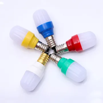 RGB Smart Papaya Bulb: 220V E14 0.5W LED Light for Outdoor Decoration