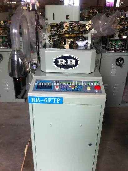 RB-6FTP terry and plain sock knitting machine