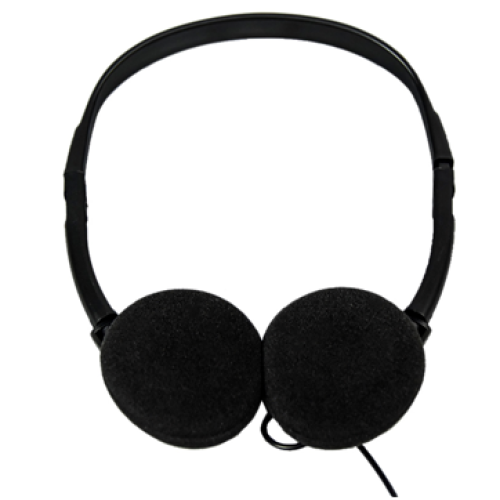 Headphone Maskapai Sekali Pakai Kabel yang Didukung OEM