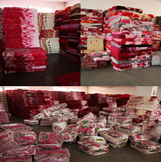 Stock100%Polyester Blanket/Mink Blanket/Super Soft Fleece Blanket