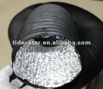 aluminum and PVC air duct hose