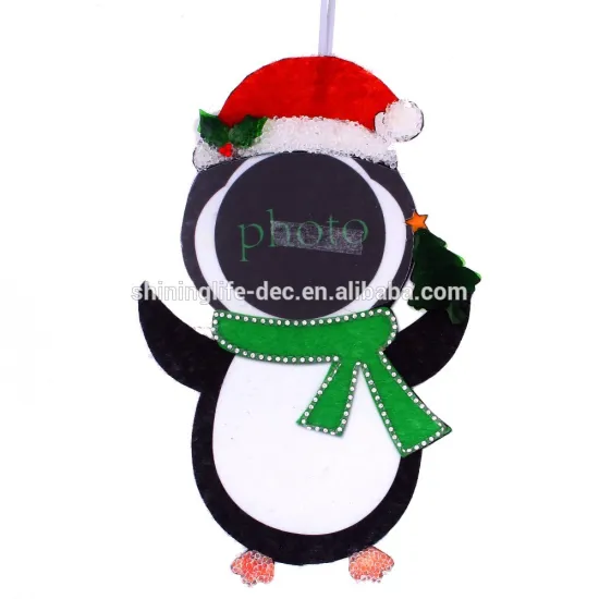 new photo frame for christmas gift hanging santa snowman penguin dropshipping