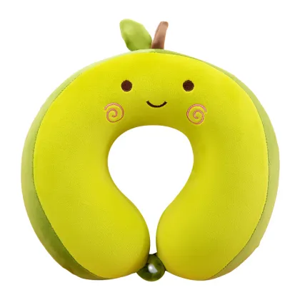 U-shaped Neck Pillow - Cartoon Travel Napping Pillow, Portable Plush Toy Pillow