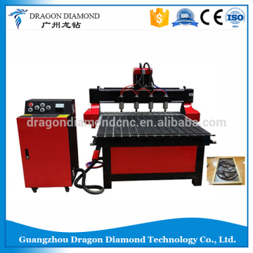 professional multi head cnc router wood machine LZ-1212-4