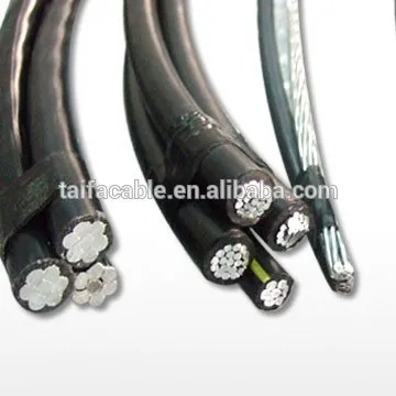 hot selling duplex abc cable 1/0 2/0 3/0 4/0 4# 6# 8# cable
