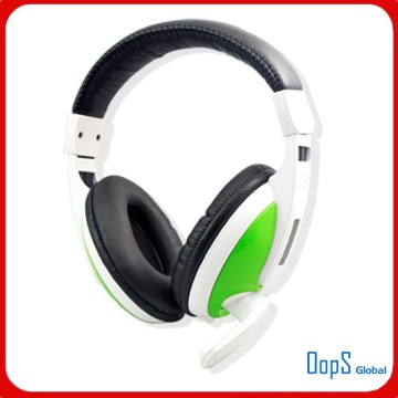 Computer headset with mic with volume control, computer headset