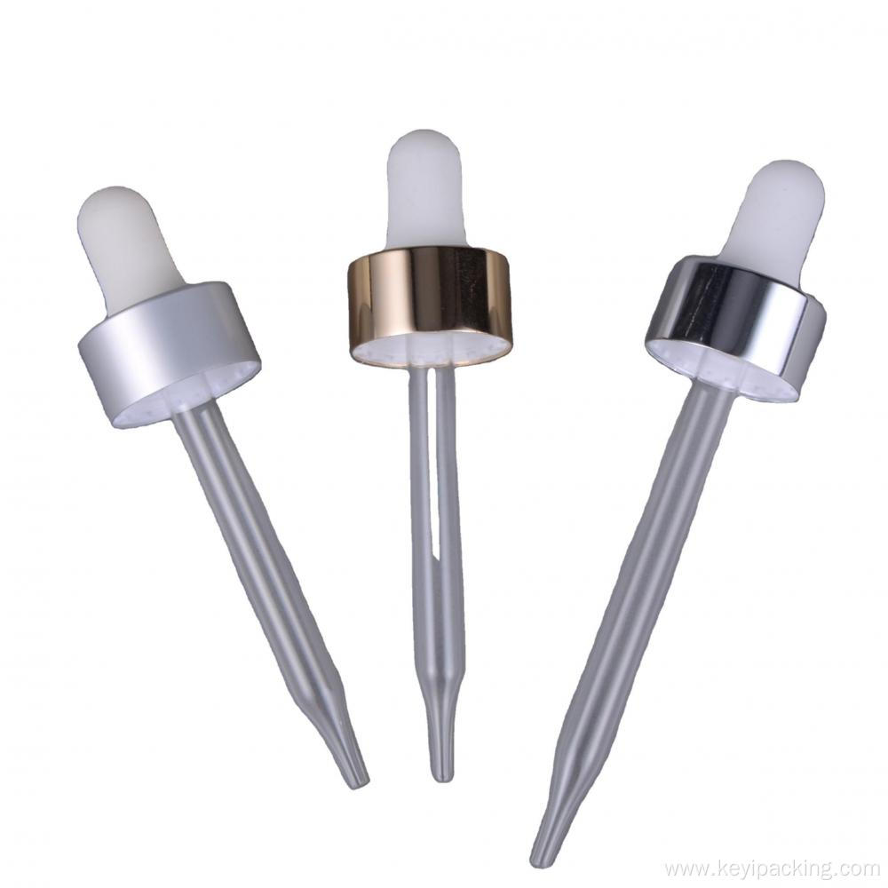 Aluminum shell rubber teat Glass pipette Dropper