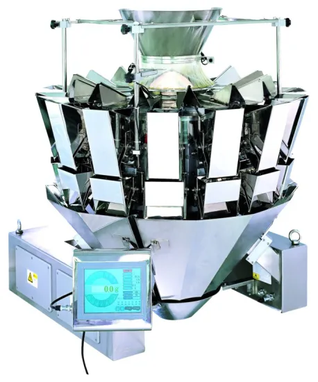 Multihead Weighers for Food Packing Machines - 10/14 Heads Weighing Systems