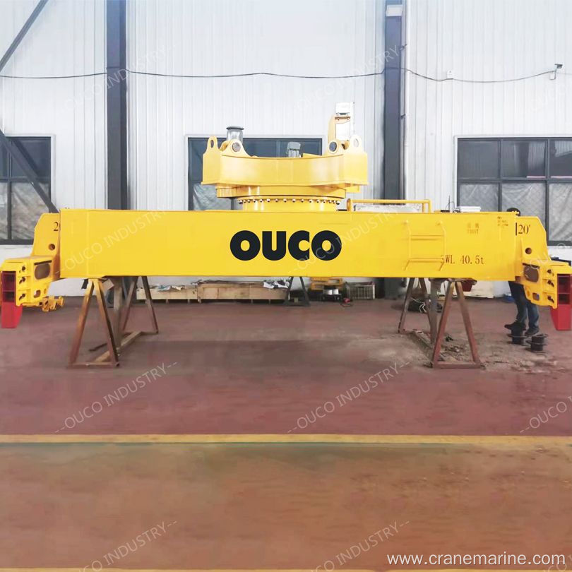 OUCO Customized 20' and 40' Container Spreader, Electric Rotary Container Spreader