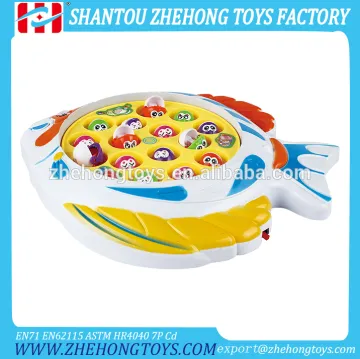 15 Pcs Fish/set B/O Toy Battery Operated Swimming Fish Fishing Machine