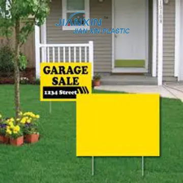 Coroplast Lawn Sign