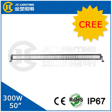 50inch 300W LED Light Bar, Wholesale Aluminum Housing 12V 24V Led Work Light Bar IP67 Waterproof 50inch For Offroad 4X4 Trucks