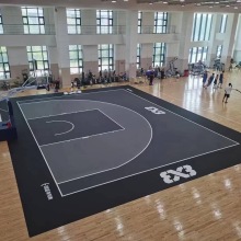 10x22feet quintal ladrilhos esportivos ao ar livre Custo Instalação Tennis Court Basketball Courts para venda