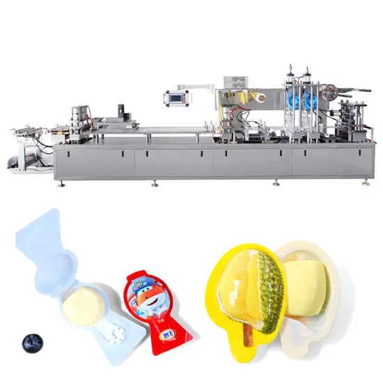 High-Quality Cream Yogurt Sauce with Chocolate Surprise in Egg Blister Packaging: Fully Automated Heat Sealing Machine