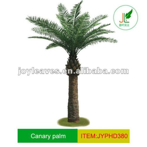 Outdoor/outside artificial canary date Palm tree