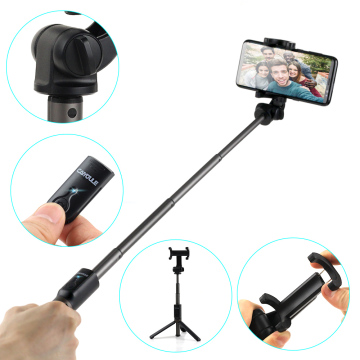 Foldable Tripod selfie stick for Bluetooth Button