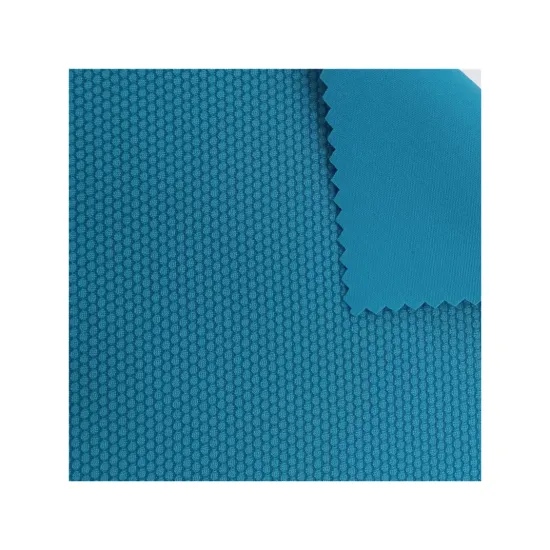 New Pattern Waterproof Cationic Check Bonded Interlock Fabric for Eco-Friendly Sport Clothing