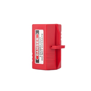 BOZZYS Safety Electrical Plug Lockout Box - 4 Pack Red Plastic Insulated Lockout