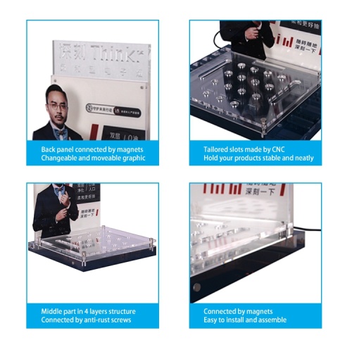 APEX e Cigarette Pod Acrylic Display Rack