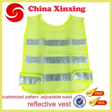 100% polyester high visibility vest safety reflective vest Hi-vis reflective vest factory supply