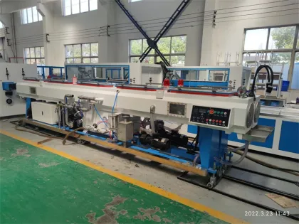 Automatic pipe machine corrugated pipe production line