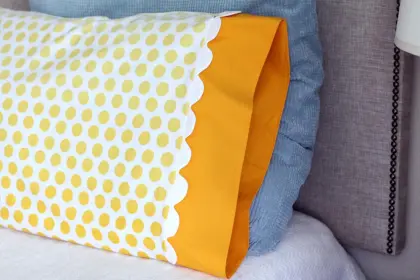 Printing stitching cotton pillowcase