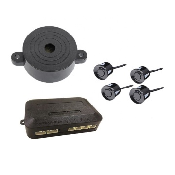 Sistema de radar de reversão traseira de carro novo com campainha e 4 sensores de estacionamento (BPS-1106-4)
