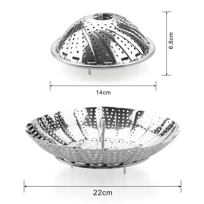 100 Food Grade Stainless Steel Seafood Steamer Basket