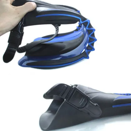 Adjustable swimming training free diving fins for adult