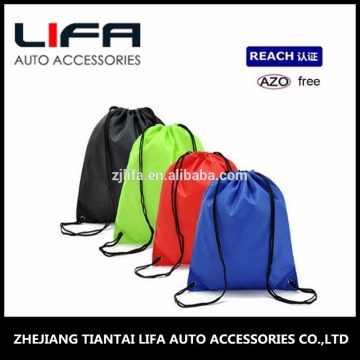 Υψηλής ποιότητας πολυεστέρα Drawstring Gym Sack, Cinch Up Backpacks, Budget Draw String Backpack