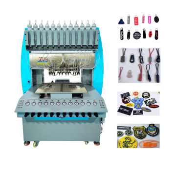 Machine de moulage de chute en PVC pour les cadeaux de trousseau des badges