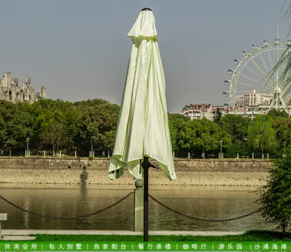 Luxury outdoor midpillar umbrella