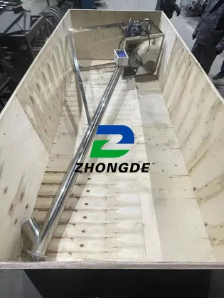 Stainless steel screw conveyor particle screw conveyor screw lifting conveyor