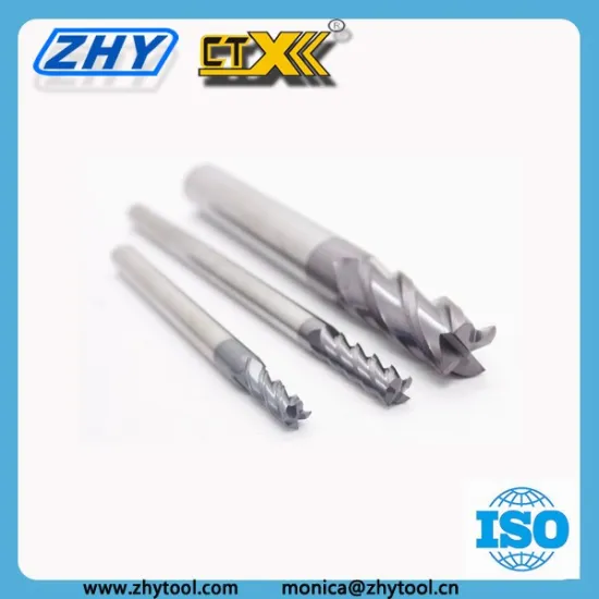 high speed square milling carbide end mills cutter