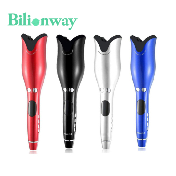 Portable Hair Curlers Rotating Ceramic Curl with Temperature Display