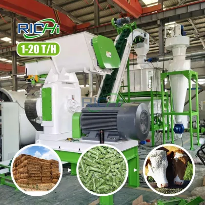 Hot Sale Biomass Pelletizer for Alfalfa Straw and Hemp Hay in China
