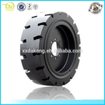 all steel solid rubber tires
