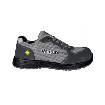 Steel Suede Leather Industrial Safety Shoes